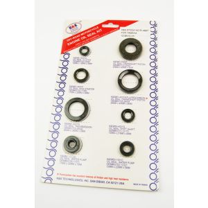 OIL SEAL SET ENGINE 02-14 YZ85, K&S 51-4007 YAMAHA KIT / 8