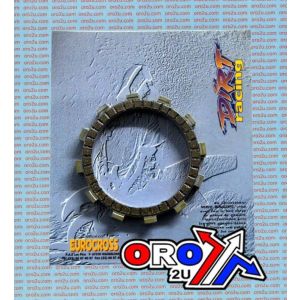 CLUTCH FRICTION PLATE SET/6 [CK3319], SUZUKI RM125 86-87, MC-03812C