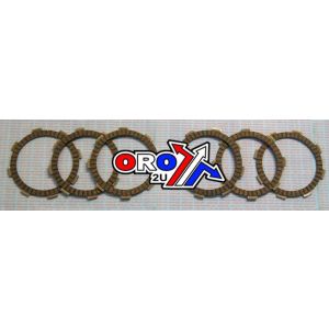 CLUTCH FRICTION PLATE SET/6 [CK4453] KX85, 98-16 KX80 KX85, 13088-1016, MC-03856C
