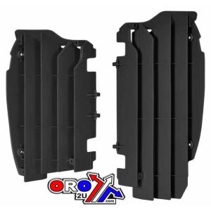 LOUVERS RAD KX450F 16-22 BLK, POLISPORT 8457800001