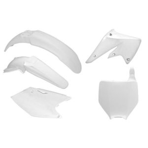 PLASTIC KIT/5 04-05 KXF250 WE, WHITE RTECH R-KITKXF-BN0-504
