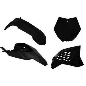 PLASTIC KIT/4 12-15 KTM SX65, BLACK RTECH R-KITKTM-NR0-511