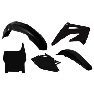 PLASTIC KIT/5 CRF450R 2004, BLACK RTECH R-KITCRF-NR0-505