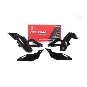 PLASTIC KIT/4 HUSQVARNA 08-10, RTECH R-KITHSQ-NR0-402, BLACK