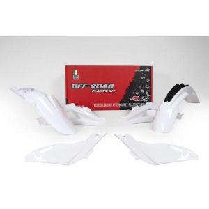 PLASTIC KIT/4 HUSQVARNA 08-10, RTECH R-KITHSQ-BN0-402, WHITE