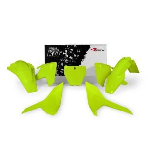 PLASTIC KIT5 16-18 HUSKY TC/FC, FLU. RTECH R-KITHSQ-GF0-516