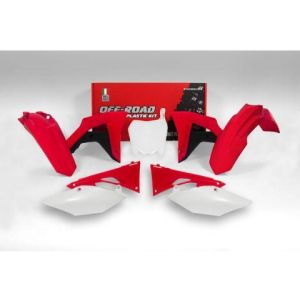 PLASTIC KIT6 OEM 17-18 CRF450RX, OEM RTECH R-KITCRF-OEM-600