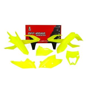 PLASTIC KIT/6 17-19 EXC/EXC-F, NEON YELLOW ENDURO KIT, R-KITKTM-GF0-517