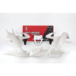 PLASTIC KIT/6 17-19 EXC/EXC-F, WHITE ENDURO KIT, R-KITKTM-BN0-517