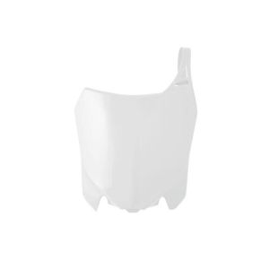 FRONT PLATE 13-16 CRF450 WHITE, RTECH R-TBCRFBN0013