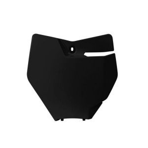 FRONT PLATE 16-18 KTM SX/SXF, BLACK RTECH R-TBKTMNR0016