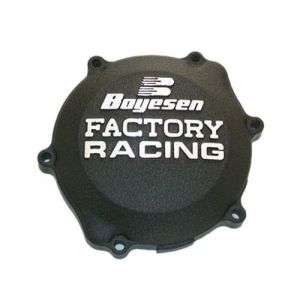CLUTCH COVER 03-25 YZ85 BLACK, BOYESEN CC-30B YAMAHA MX