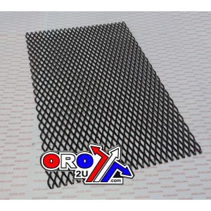 AIRFLOW MESH BLACK ALUMINIUM 30x30cm