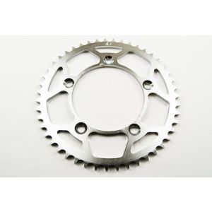 REAR SPROCKET STEEL LIGHT SIL, MX-89447-2 SILVER, SR046-47 JTR89447