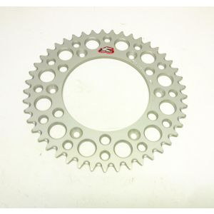 REAR SPROCKET ALLOY RENTHAL, ULTRALITE 154U-520-45GRSI SILVER