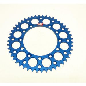 REAR SPROCKET ALLOY RENTHAL, ULTRALITE 150U-520-48GBBU BLUE, 150U-520-48GBBU