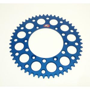 REAR SPROCKET ALLOY RENTHAL, ULTRALITE 150U-520-52GBBU BLUE