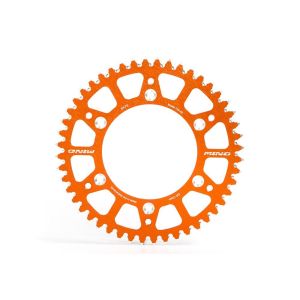 MINO REAR SPROCKET ALLOY ORANGE, 25-724-520-52