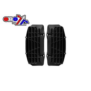 LOUVERS RAD OVERSIZE BLACK, KTM / HUSQVARNA 16-18, RTECH R-GRKTMBN0017