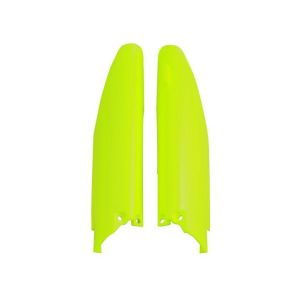 LOWER FORK GUARDS 07-25 RM RM-Z, RTECH R-PSRM0GF0007, NEON YELLOW
