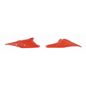 SIDE PANELS 2019-22 KTM SX/SX-F, ORANGE, RTECH R-FIKTMAR0019, EXC/EXC-F/XC-W/XCF-W 2020 OEM COLOUR