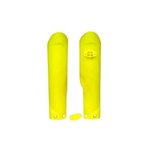 LOWER FORK GUARDS 18-25 KTM85 SX, TC85 18-21, LEMON YELLOW, RTECH R-PSKTMGQ0185