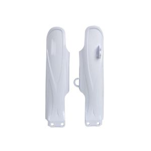 LOWER FORK GUARDS 19-25 YZ85, WHITE, RTECH R-PSYZ0BN0185, Fork Protectors WHITE