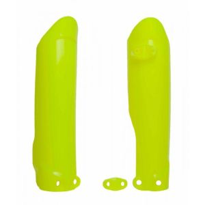 LOWER FORK GUARDS 19-25 KTM SX65, TC65 19-25, NEON YELLOW, RTECH R-PSKTMGF1965