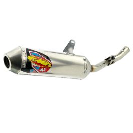 FMF FACTORY 4.1 RCT SILENCER 中古 Factory 4.1 RCT Exhaust Silencer 08-25 Kawasaki KLX 140 R G L F