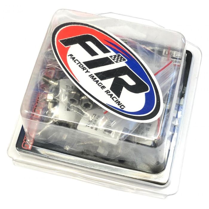 TITANIUM PLASTIC BOLT KIT KTM, HARDWARE FITMENT REF: KTM