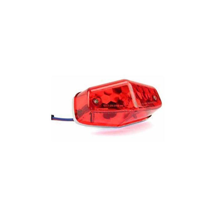 TAILLIGHT 12V BULB UNIVERSAL RED REAR LAMP LUCAS 564 BRITISH STYLE