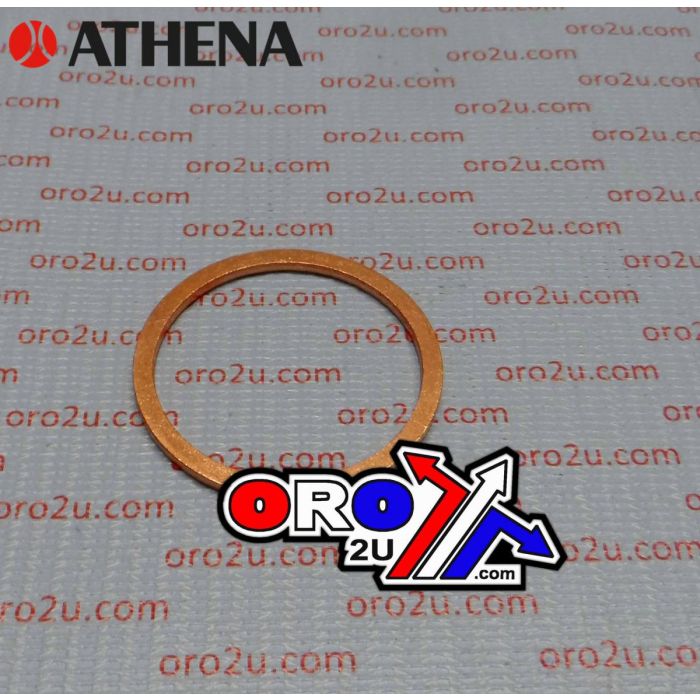 EXHAUST GASKET 36x42x2 KAWASAKI 08-18, ATHENA M700136042020 COPPER