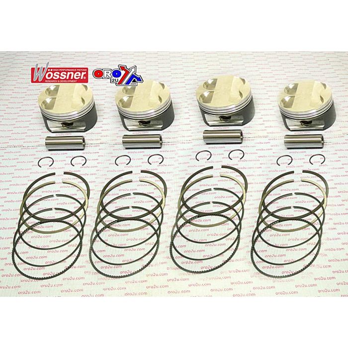 きり　36 PISTON KIT (SET OF 4) 1990-2001 KAWASAKI ZX11/1100 WOSSNER