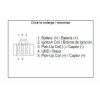 CDI TCI IGNITION TIMING UNIT DZE 01613-04, HONDA 30400-MA4-601 by