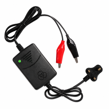 BATTERY TRICKLE CHARGER 12V 1300mA UK PLUG