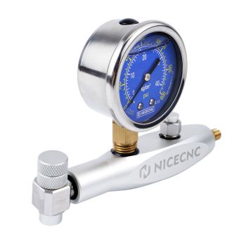 Nitrogen Regulator Kit - 600psi - Schrader Valve - Universal Suspension Shock Fitment