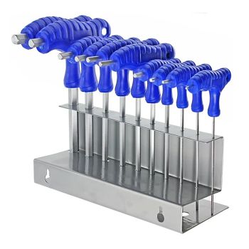 T-HANDLE HEX ALLEN KEY SET/10pc.