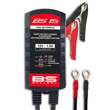 BATTERY CHARGER SMART 12V 1.5A, BS 15 CHARGER, 700510, 12V, !!! *** EU SOCKET *** !!!