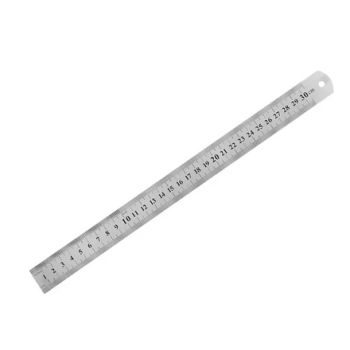 ENGINEERS 300mm STEEL RULE Metal Stainless