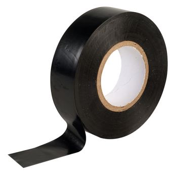 Black PVC Electrical Insulation Tape 19mm x 20m
