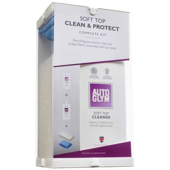 SOFT TOP CLEAN & PROTECT COMPLETE KIT AUTOGLYM STCPKIT