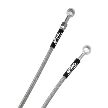 HOSE REAR BRAKE SILVER/ BLK YFZ350 BANSHEE 1990-2006 