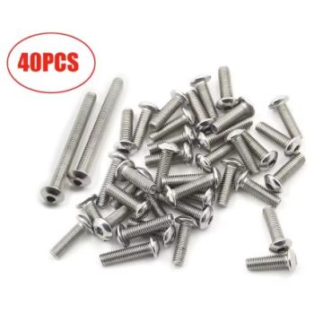 FULL FAIRING BOLT SCREW NUT REPAIR KIT 96-01 BMW R1100 RT R 40PCS STAINLESS STEEL
