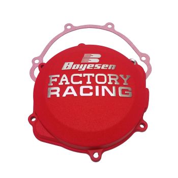CLUTCH COVER 2018-2025 CRF 250 R, BOYESEN CC-07CR, RED