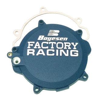 CLUTCH COVER 18-23 TC SX 85, BOYESEN CC-46AL, BLUE
