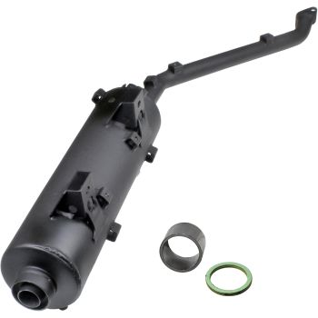 EXHAUST MUFFLER 06-11 KAWASAKI 750 BRUTE FORCE KVF 750 18087-0167 18087-0098 11061-0360