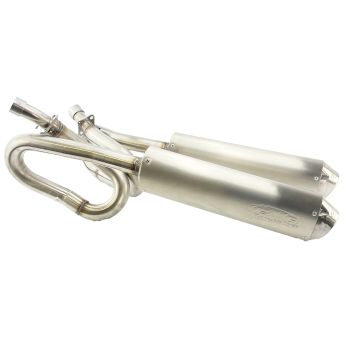 END OF LINE Dual Exhaust System 08-10 Yamaha RHINO 700 - FMF 044281
