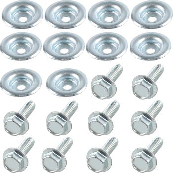 10PCS SET 36mm OD. UTV SKID PLATE WASHER BOLT POLARIS RANGER RS1 RZR BX102250 08-0021.PK10