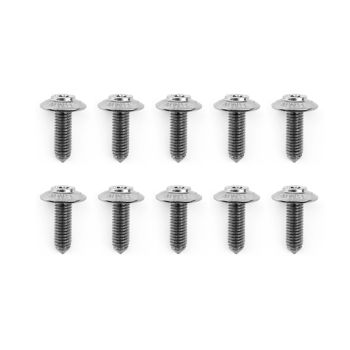 BMW STAINLESS STEEL SHELL SCREWS BOLTS M5X10 PACK OF 10 46638568781