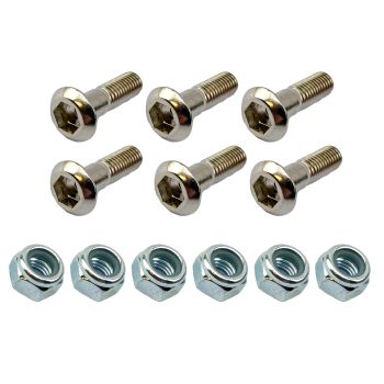 SPROCKET BOLT SET OF 6 M8 x 30mm